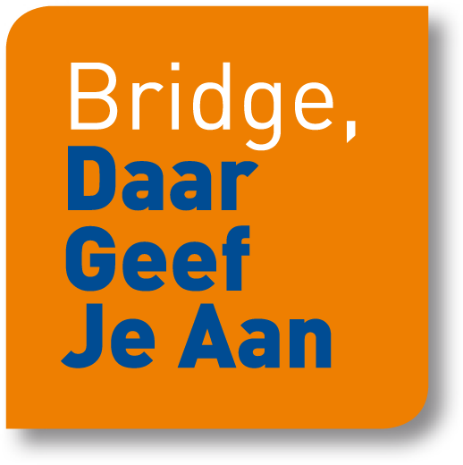 Bridge, daar geef je aan