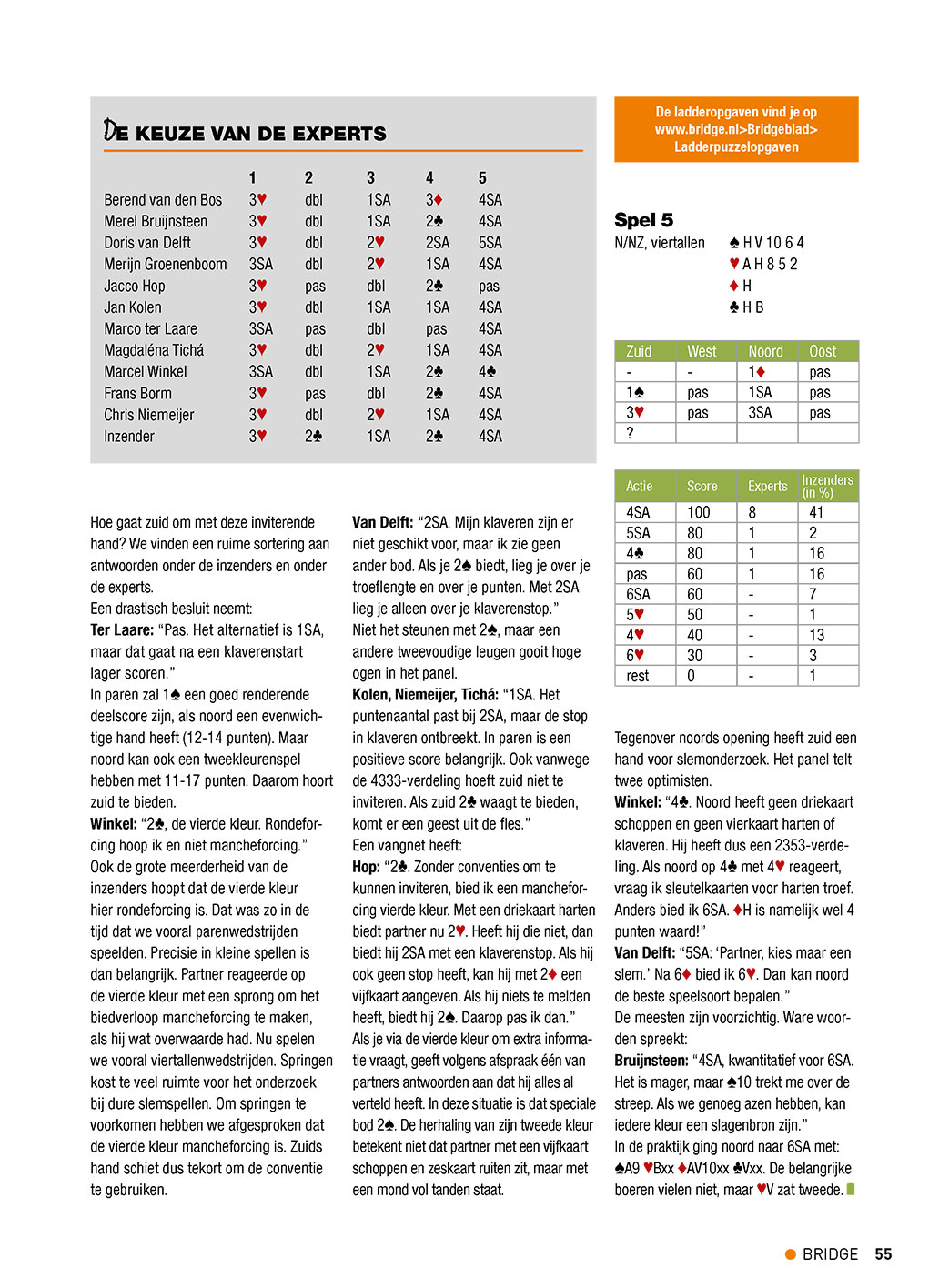 Bespreking ladderpuzzel 329 November 2018