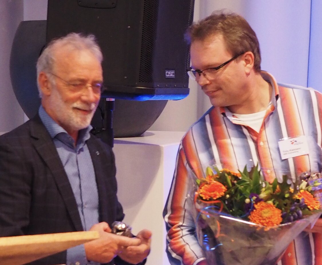 Thilo Kielmann ontvangt 'Hunebed'