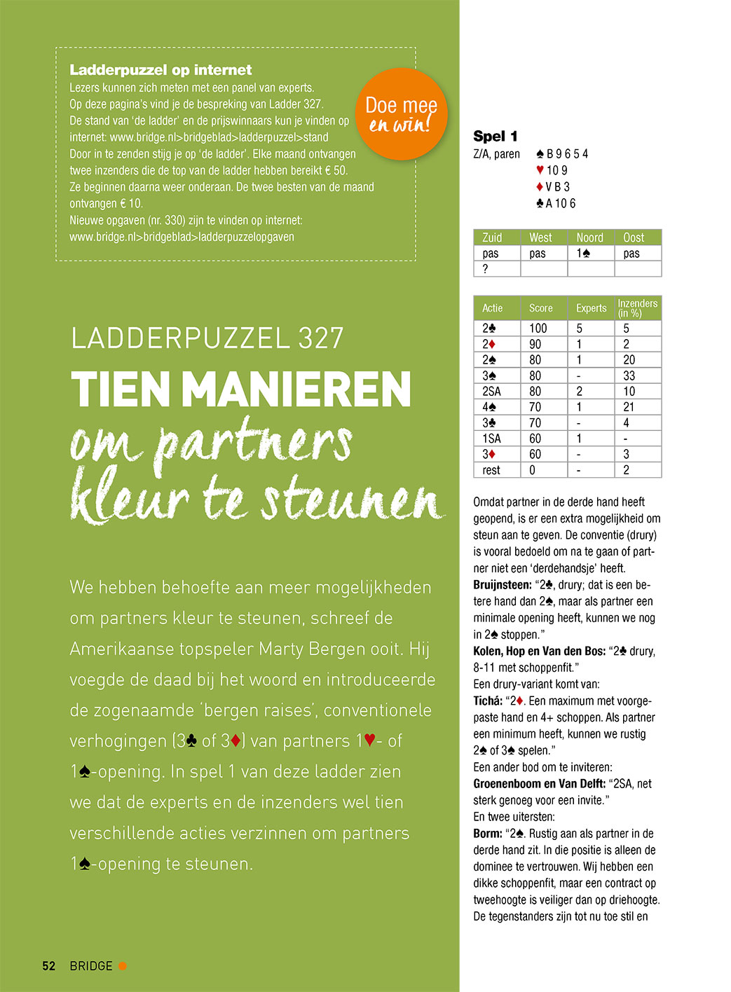 Bespreking van puzzel 327