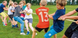 Jeugdkamp 2018 touwtrekken