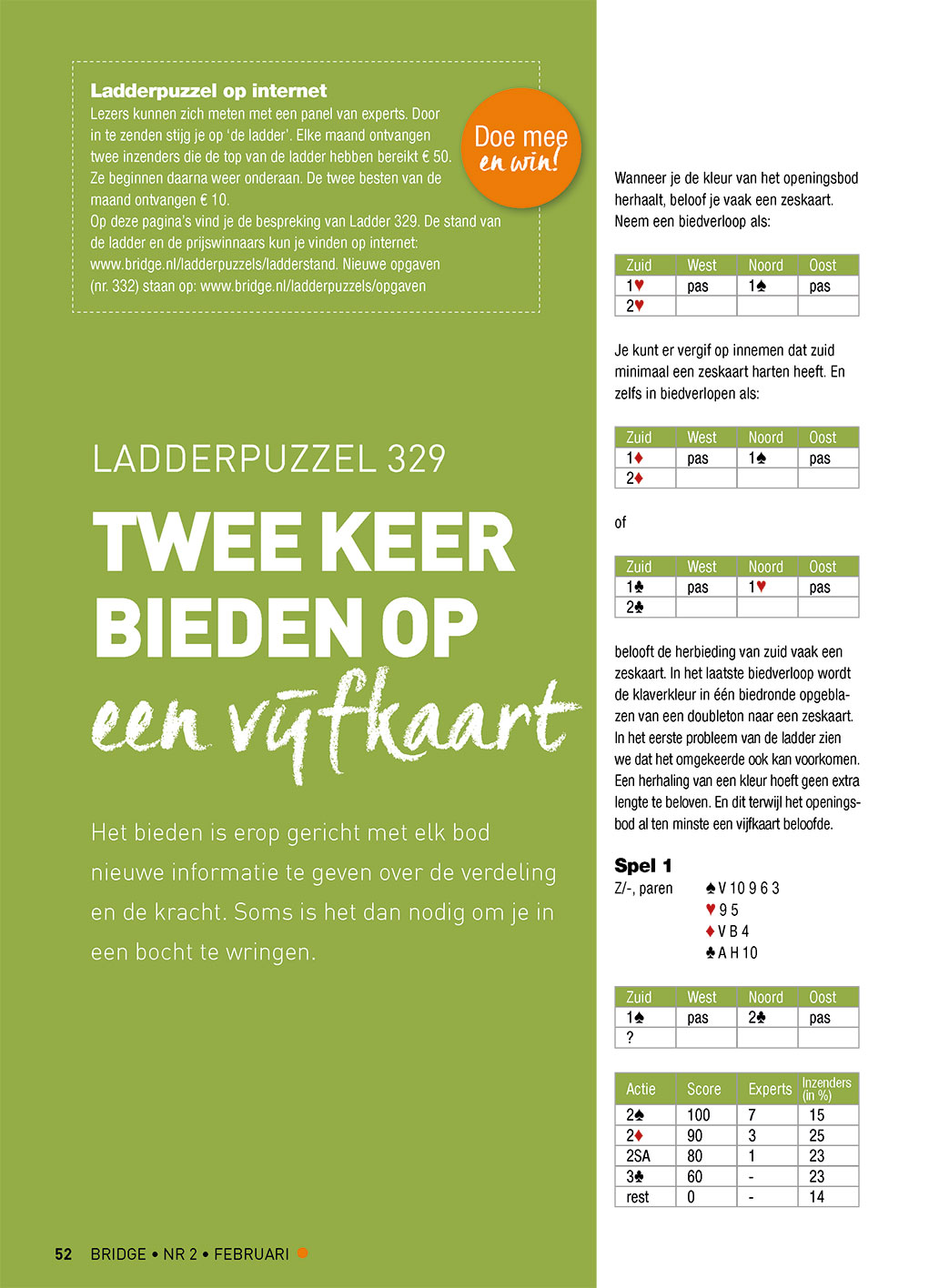 Bespreking van puzzel 329