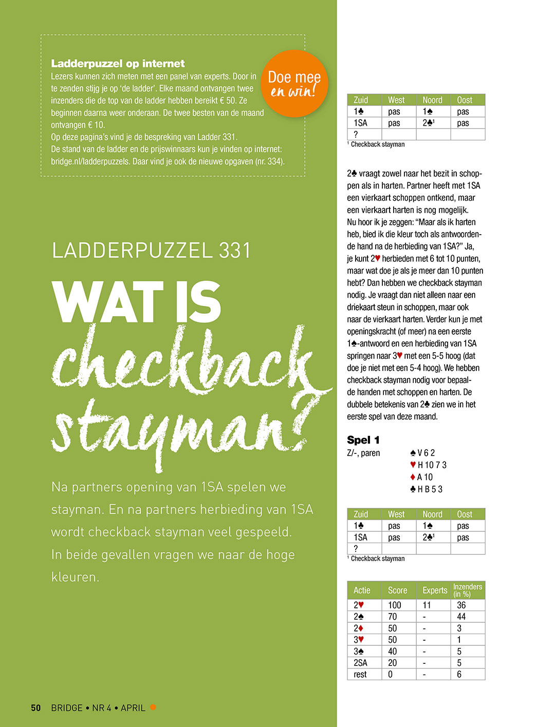 Bespreking van puzzel 331