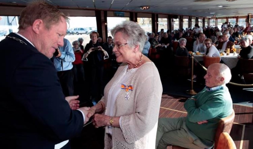 Koninklijke Onderscheiding voor mevrouw Stricker-van der Kroon