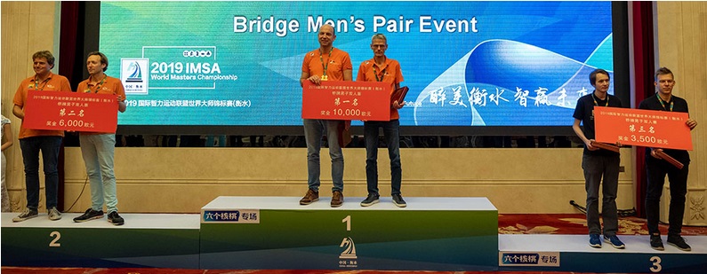 #TeamNL Bridge Open wint IMSA Open Pairs