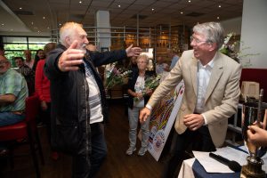 Ruitenboertoernooi 2019 winnaar Kees van Gennip met Koos Vrieze
