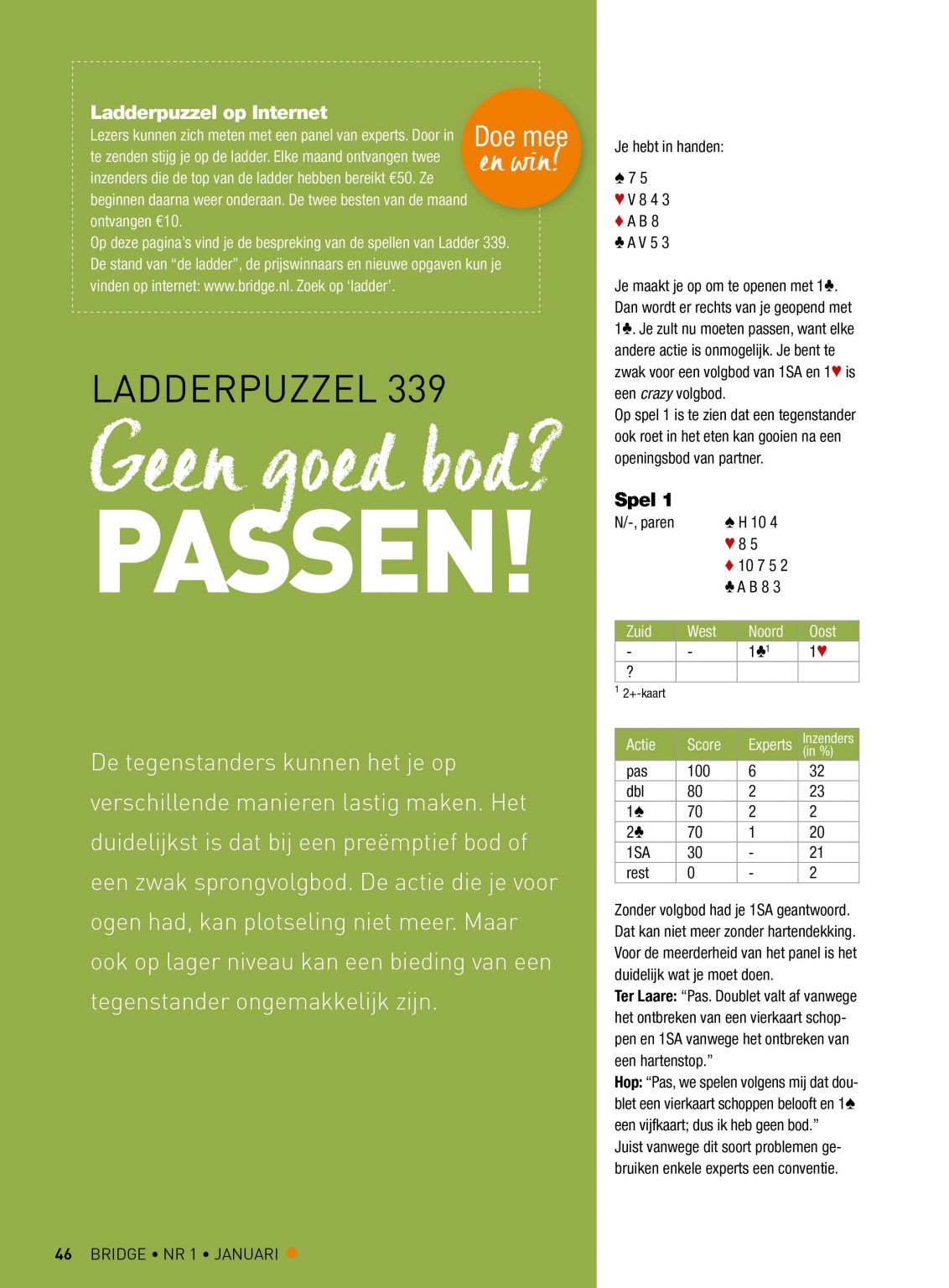 Bespreking van puzzel 339 deel 1