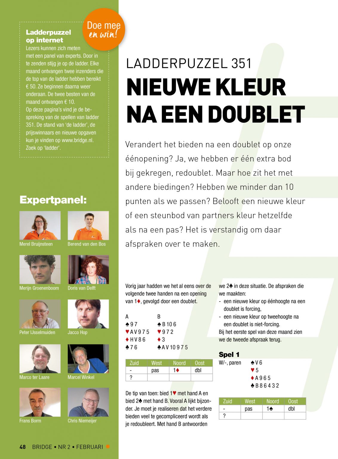 Bespreking Ladderpuzzel 351 (in februari 2021) deel 1