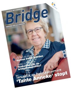 Bridge magazine februari 2022 cover