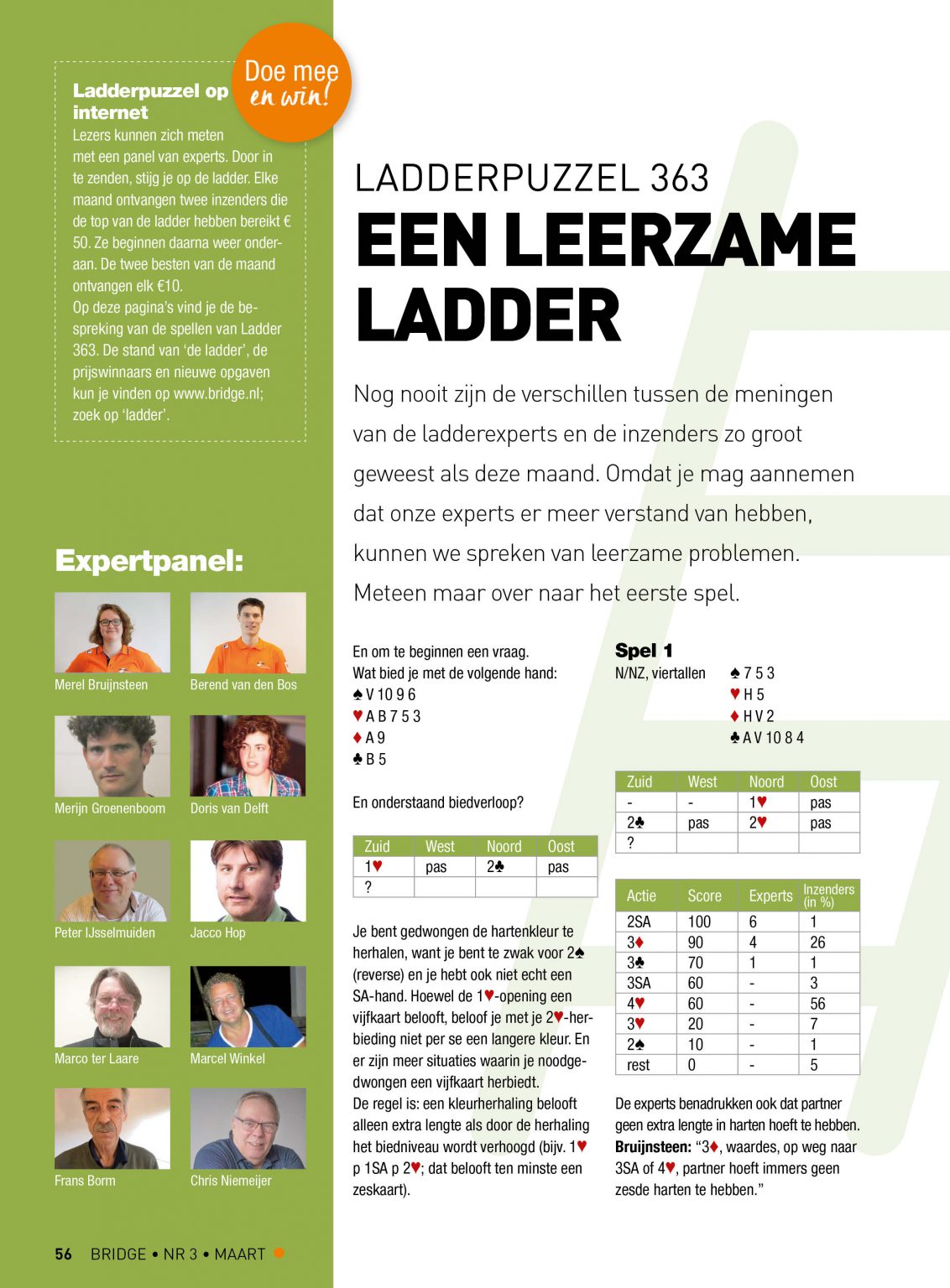 Bespreking Ladderpuzzel 363 (in maart 2022) deel 1