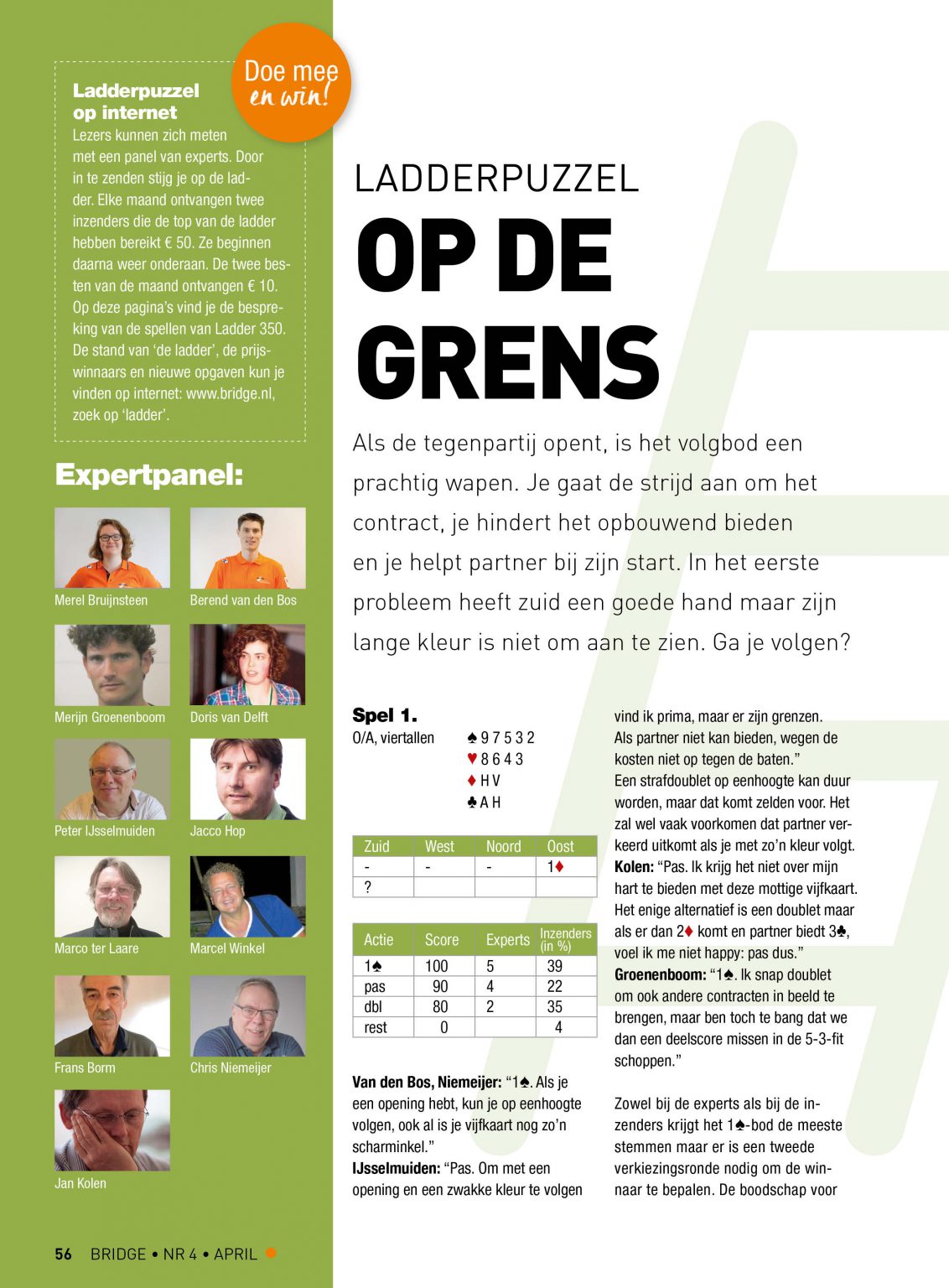 Bespreking Ladderpuzzel 364 (in april 2022) deel 1