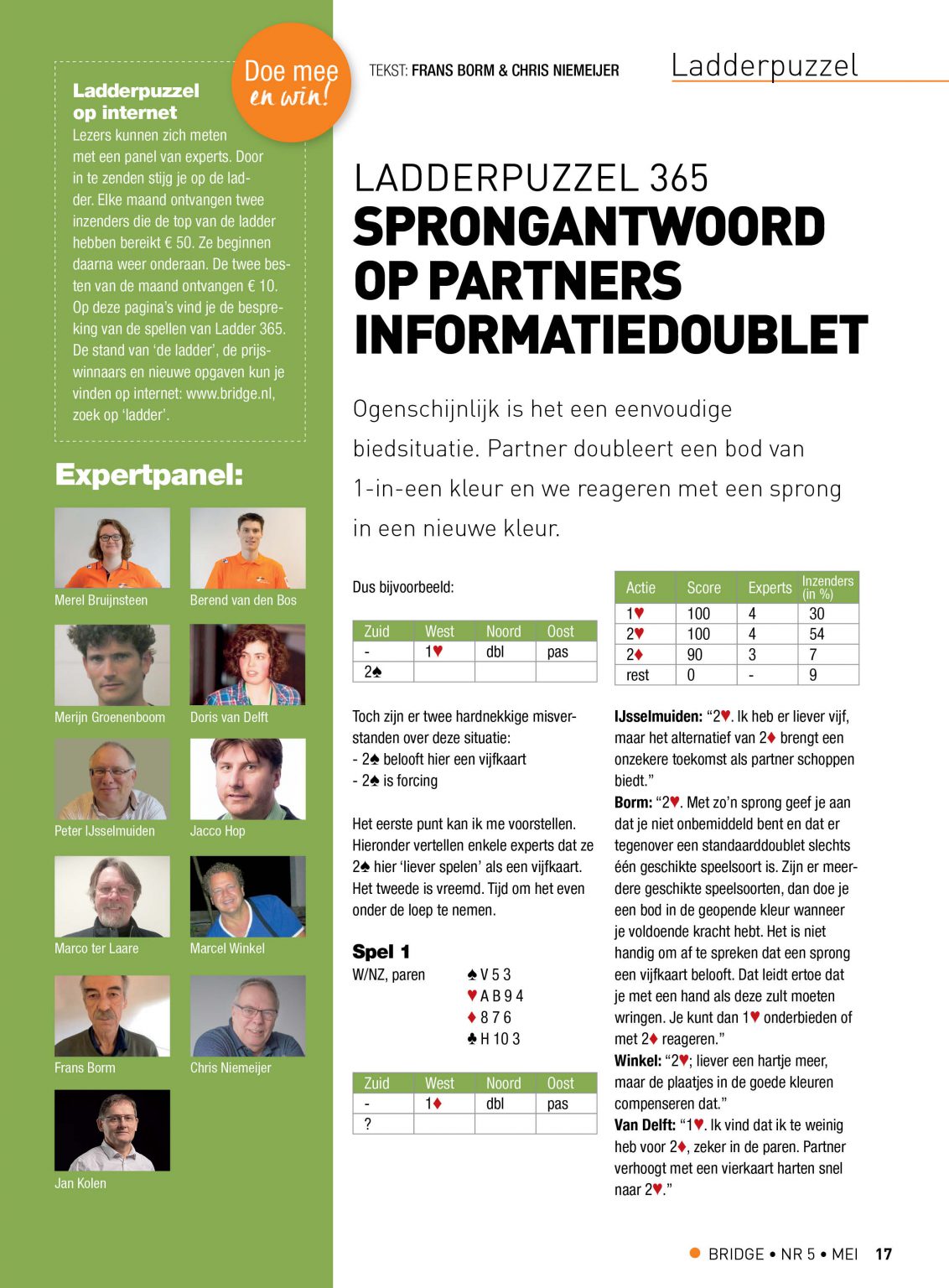 Bespreking Ladderpuzzel 365 (in mei 2022) deel 1