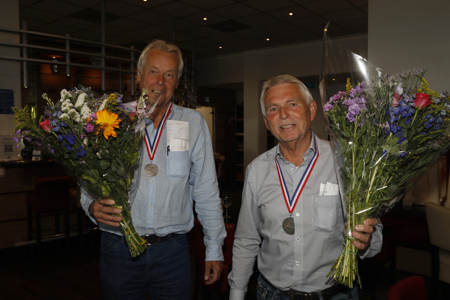 Zilver voor Harry Burmania en Willem Flisijn