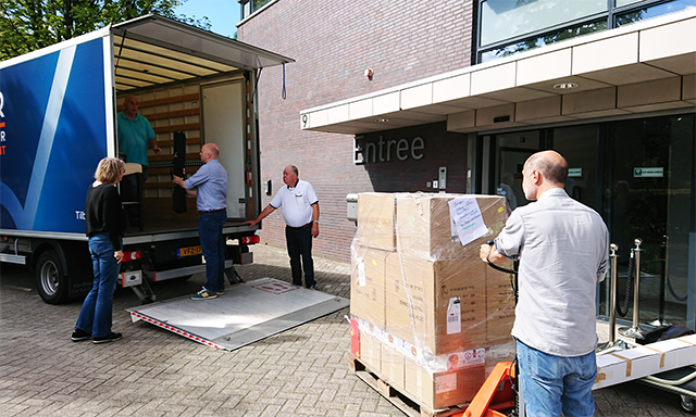 Vervoer materialen van Utrecht naar Veldhoven