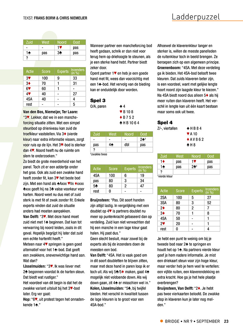 Bespreking Ladderpuzzel 368 (in september 2022) deel 2