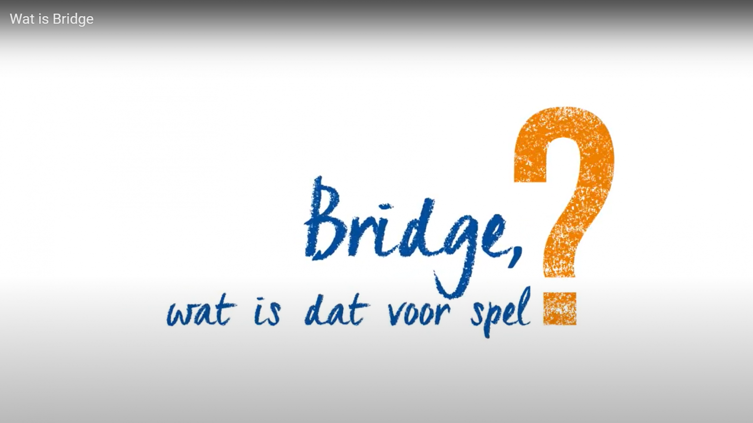 Wat is bridge