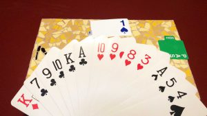 BridgeTV spel 7 mei, het spel van Annekee 